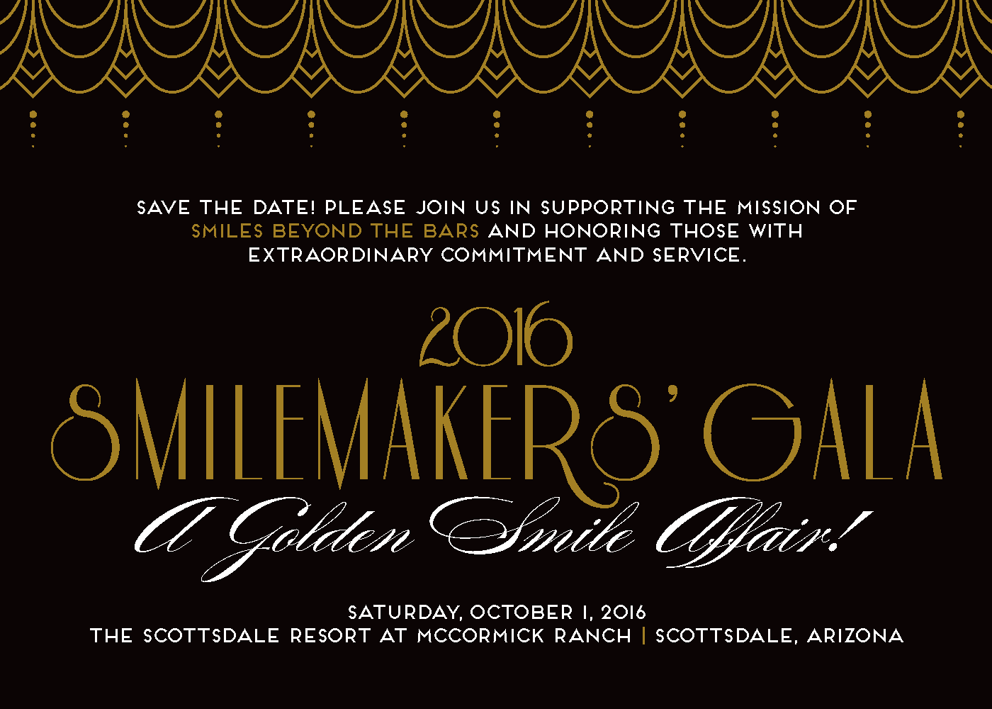 Save the Date for the 2016 Gala