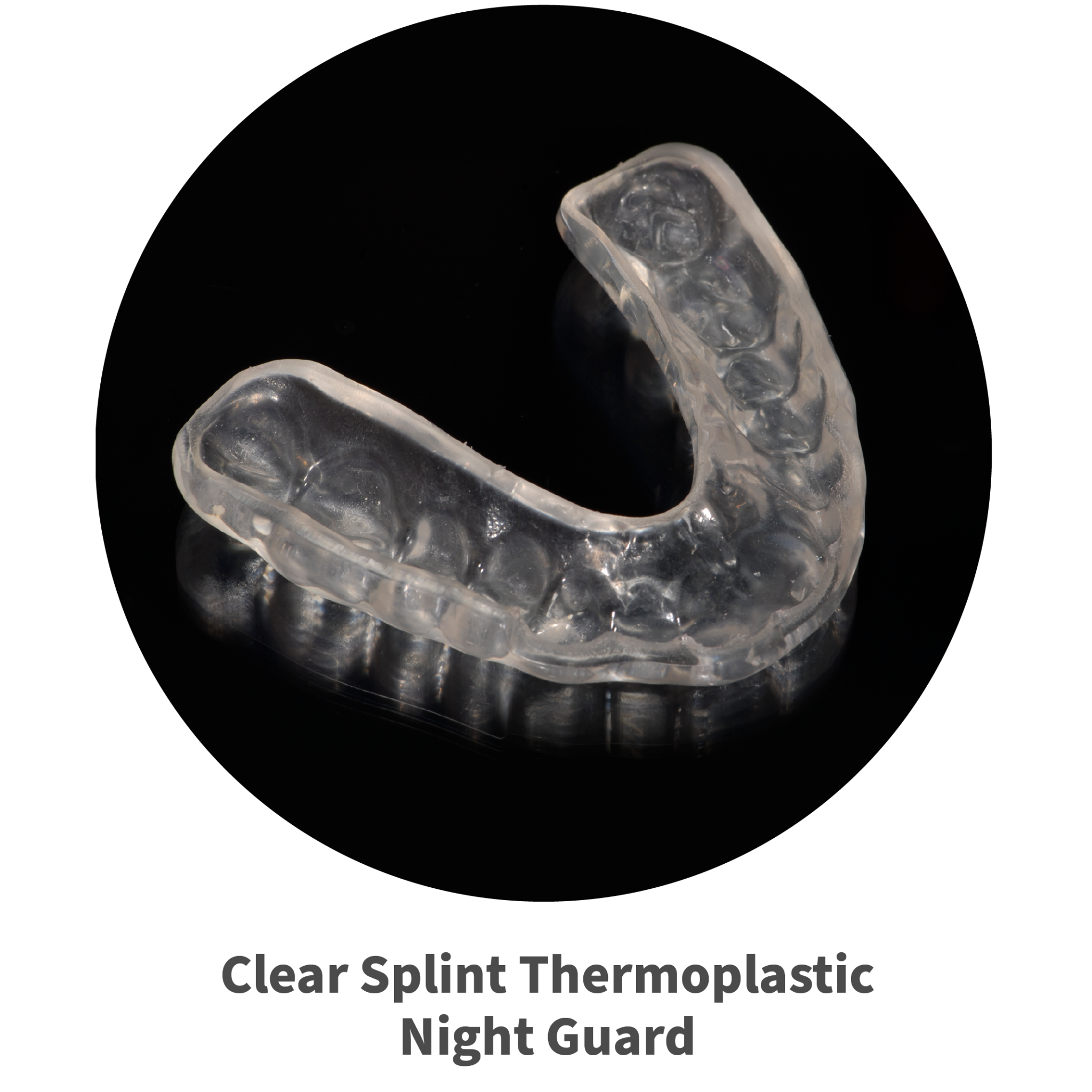 clear splint thermoplastic night guard